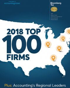 Bloomberg's 2018 Top 100 Firms Cover