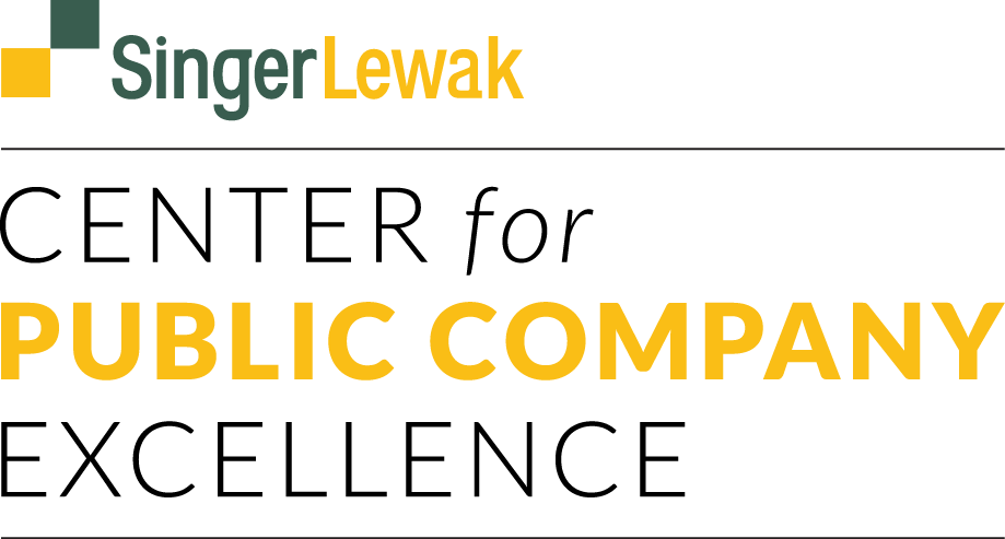 SingerLewak Center for Public Company Excellence