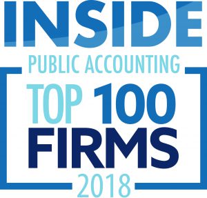 Inside Public Accounting Top 100 Firms of 2018
