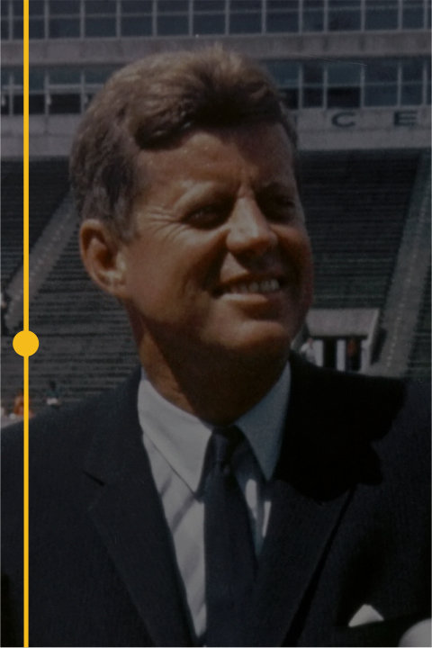 1961 -- JFK speaks at Rice