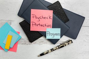 Paycheck Protection Program on Post Its