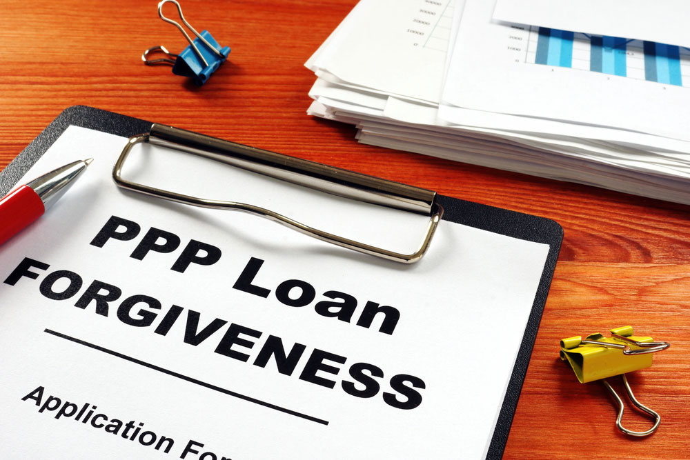 PPP Loan Forgiveness Clipboard