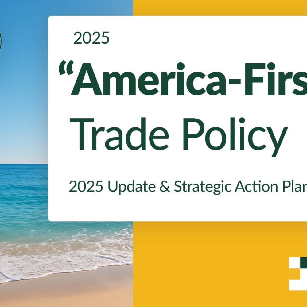 America-First Trade Policy Graphic