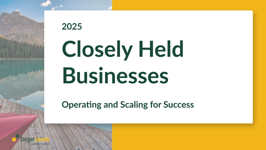 closely held business