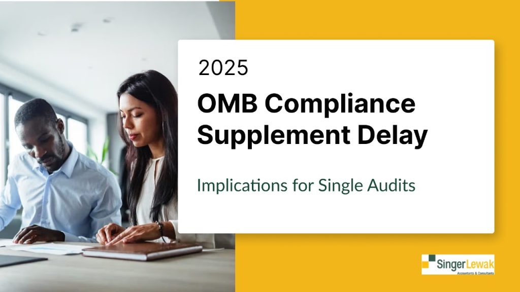 2025 OMB Compliance Supplement Delay: Implications for Single Audits post cover