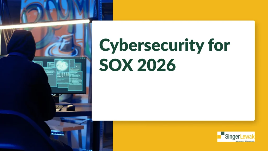 cover for article:Cybersecurity for SOX 2026