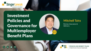 Investment Policies and Governance for Multiemployer Benefit Plans