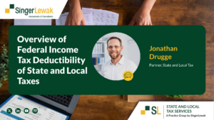 cover for Overview of Federal Income Tax Deductibility of State and Local Taxes