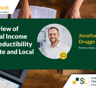 cover for Overview of Federal Income Tax Deductibility of State and Local Taxes