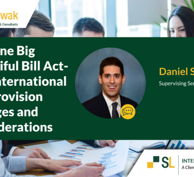 cover for The One Big Beautiful Bill Act: Key International Tax Provision Changes and Considerations